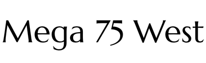 Mega 75 West Logo